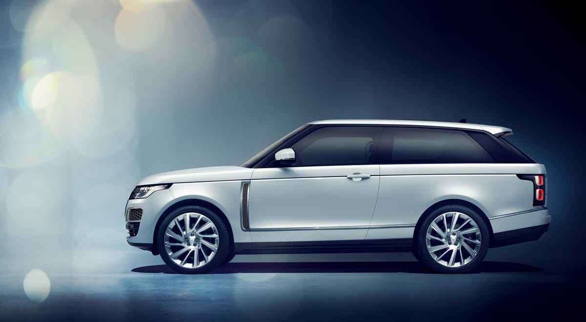 Geneva 2018: Range Rover SV Coupe